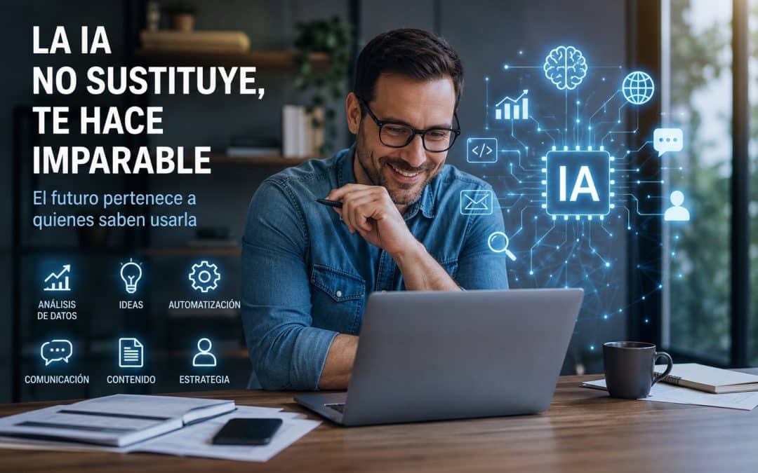 La IA no te sustituye, te hace imparable