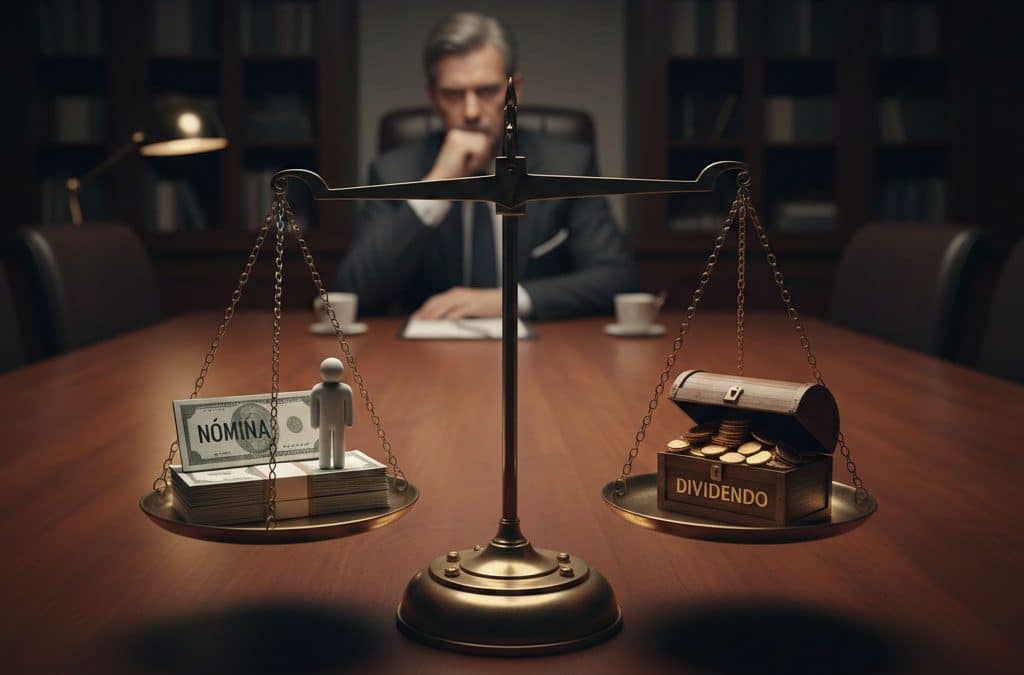¿Nómina o dividendo? La eterna pregunta del administrador de la empresa